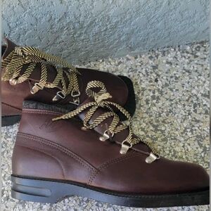 Vintage Alfa Cross Country Ski Boots 3 Pin Size 38 EUR 6US-Men, 7US- Women